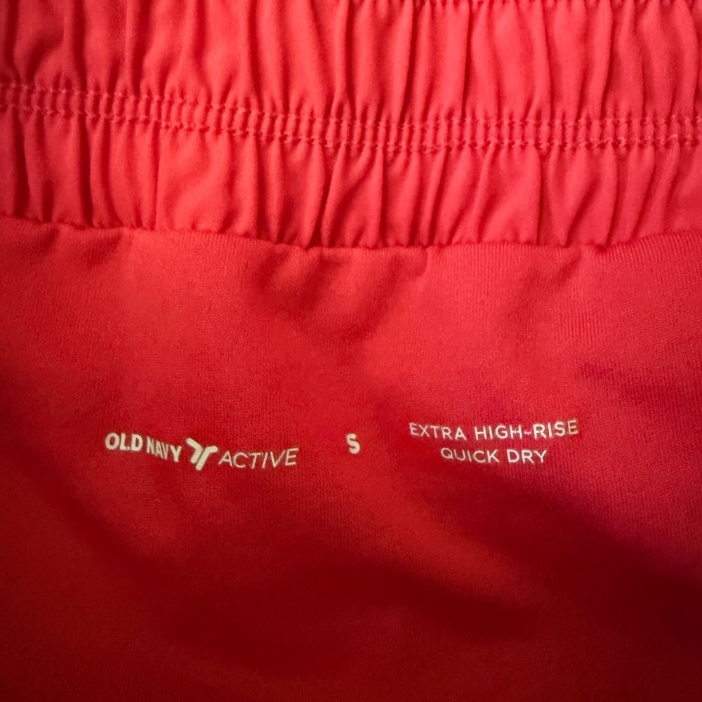 Set of Old Navy Extra High-Waisted Crinkle Run Shorts - Picture 2 of 3